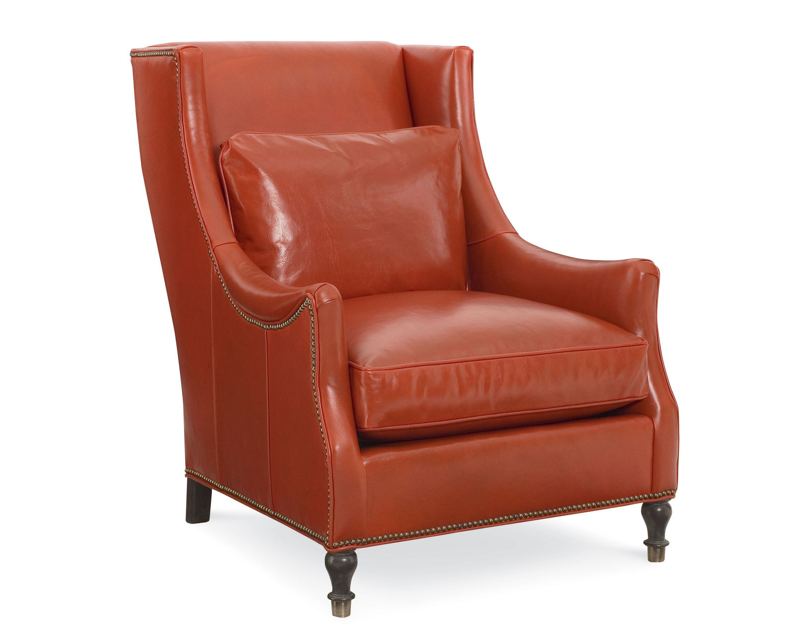 Gaston 81"Leather Nail Head Sofa (+45 leathers) - Gaston Leather Chair