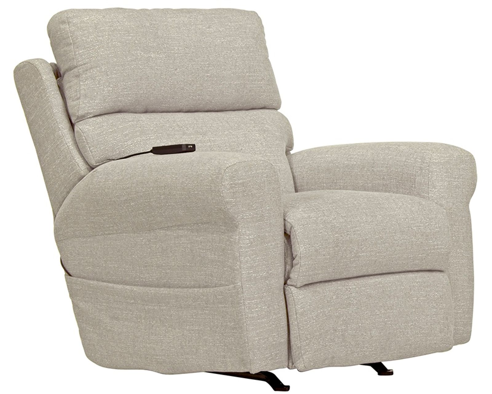 Unity Power Headrest Power Rocker Recliner with CR3 Heat & Therapeutic Massage Nanobionic Performance Fabric (2 colors)