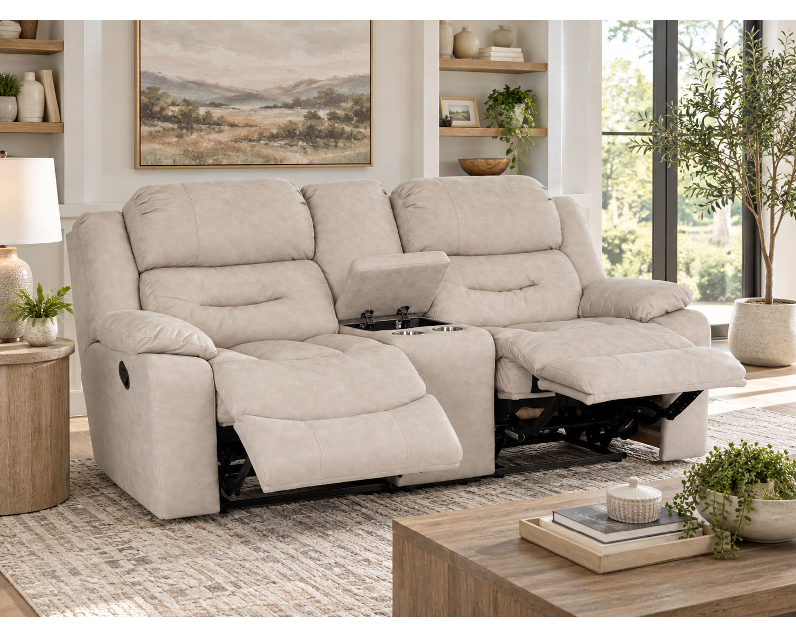 Decker 91.5" Reclining Sofa Slate (Best-Selling Comfort. Built for Real Life.) - Built Better. Reclines Better.