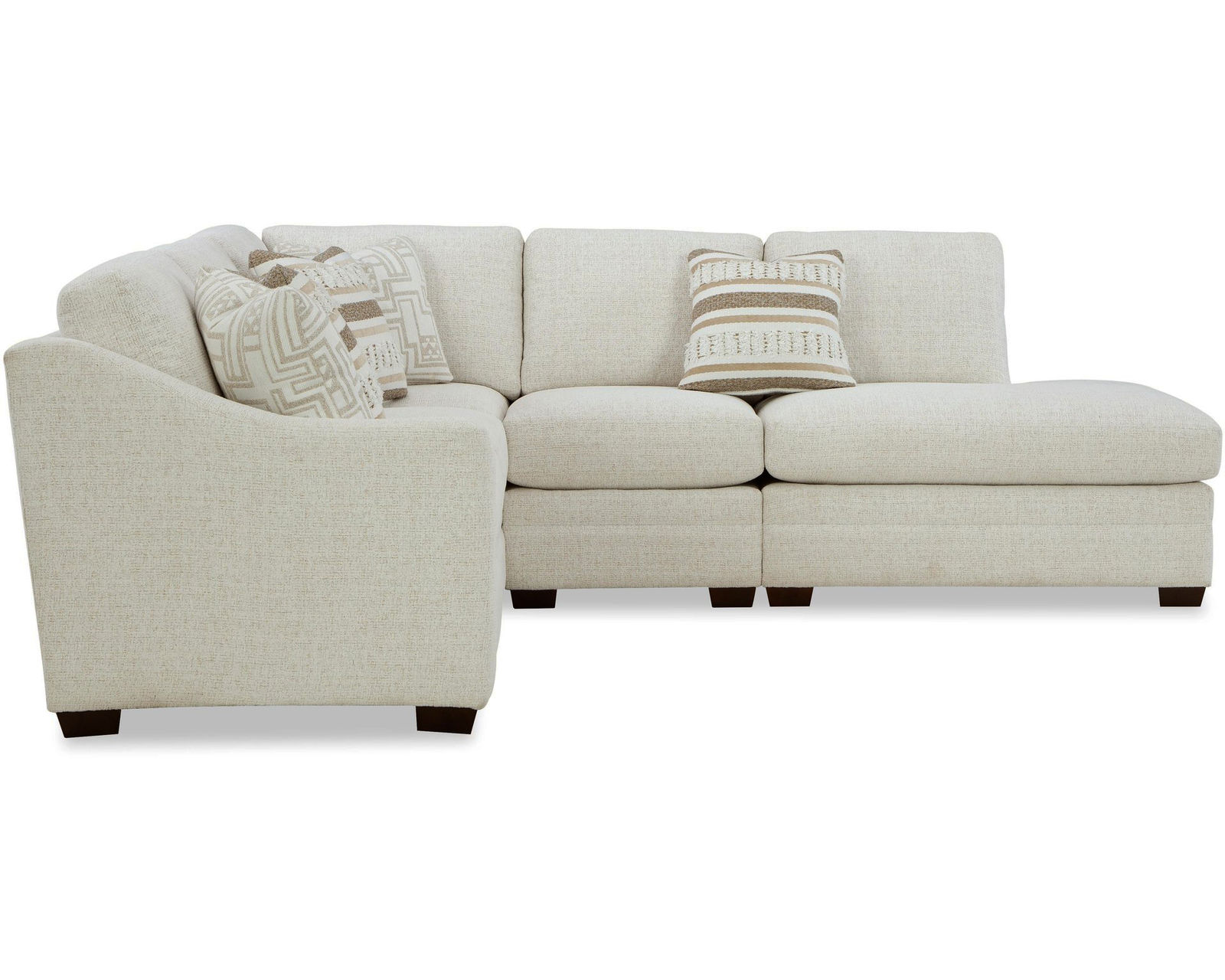 Seneca F9443 Sectional (IN STOCK) - Layout A: Three Piece Sectional 114" x 96"