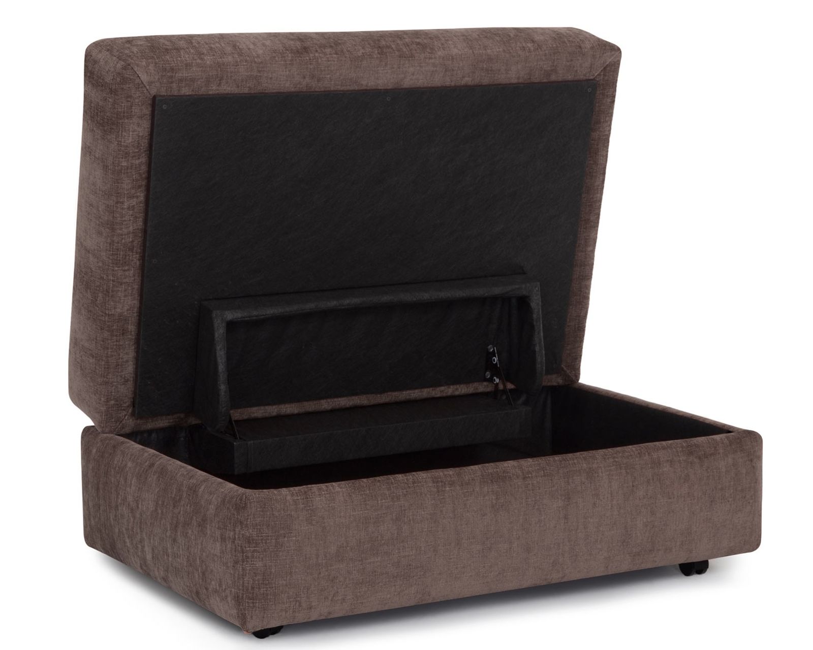 Talise 3 Piece Sectional (Includes pillows) - Talise 32" x 48" Storage Ottoman