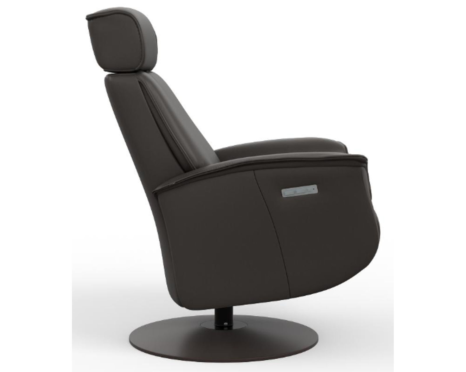 Bo Cordless Dual Power Leather Recliner Slate (2 Sizes) In stock - Fast shipping - Bo Cordless Dual Power Leather Recliner Slate (2 Sizes) In stock - Fast shipping