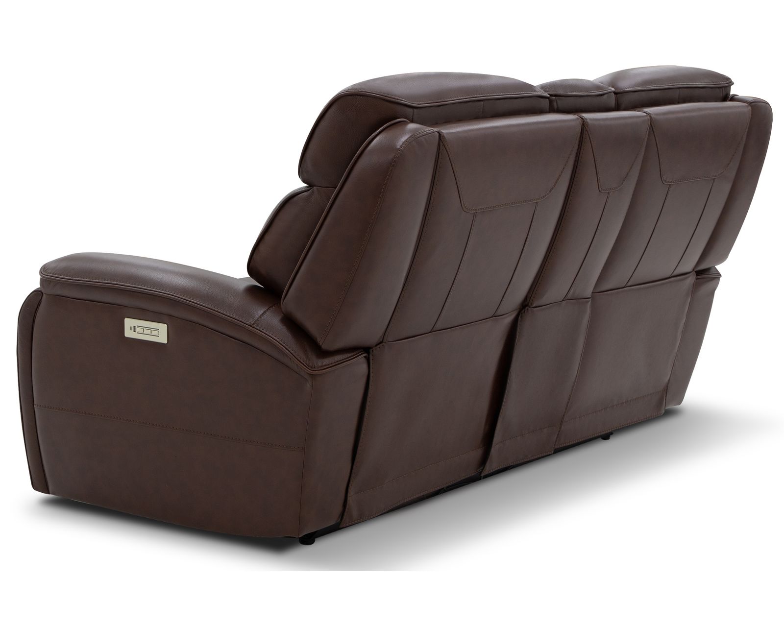 Walker 1580-70 Triple Power Leather Reclining 90" Sofa w/Drop down table (2 colors) - Built Better. Sitting Smarter.