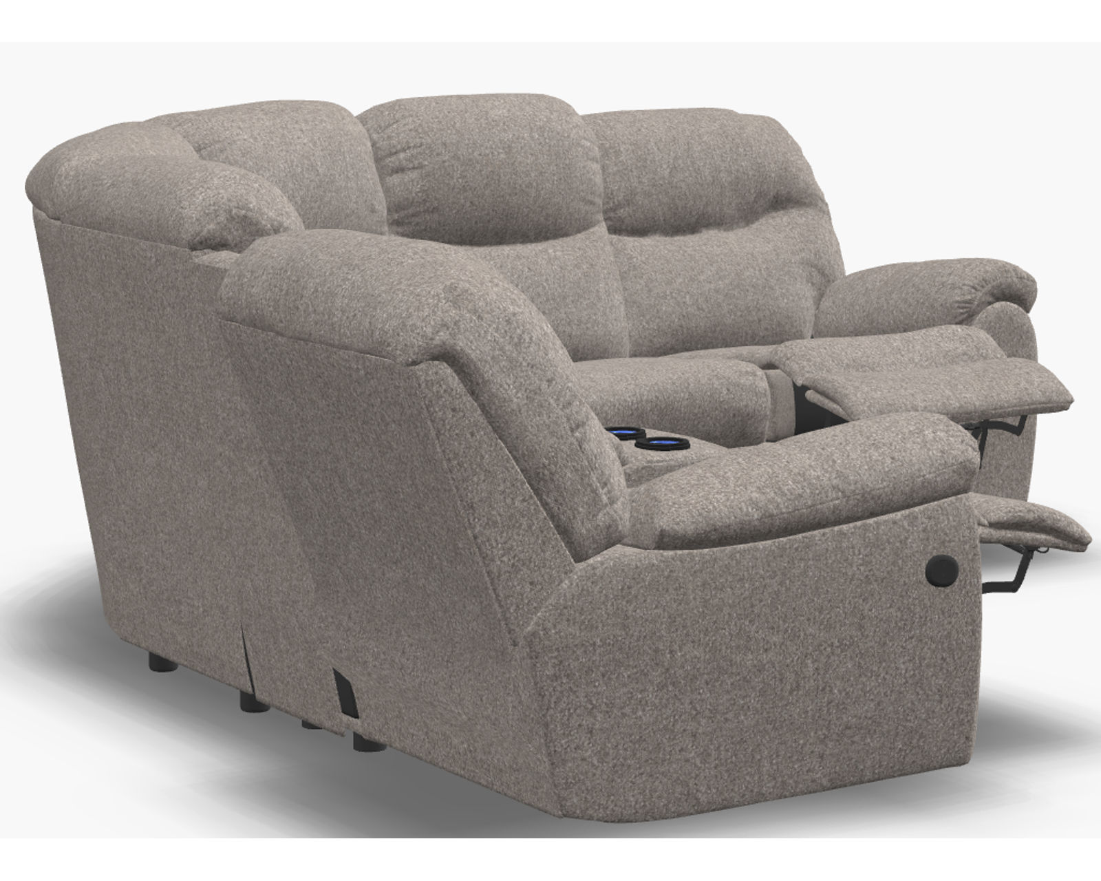 Regent 41094 Reclining Sectional (+50 fabrics) - Layout D: Six Piece Sectional 114" x 101"