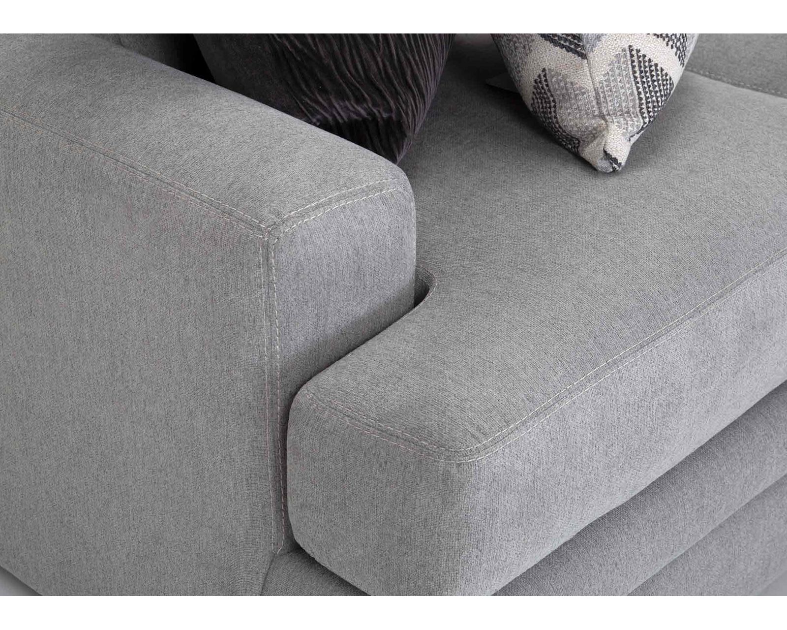 Cleo 99" Sofa with Reversible Chaise (Change the Chaise. Change the Room) - T-Seat and Back Cushions are Reversible