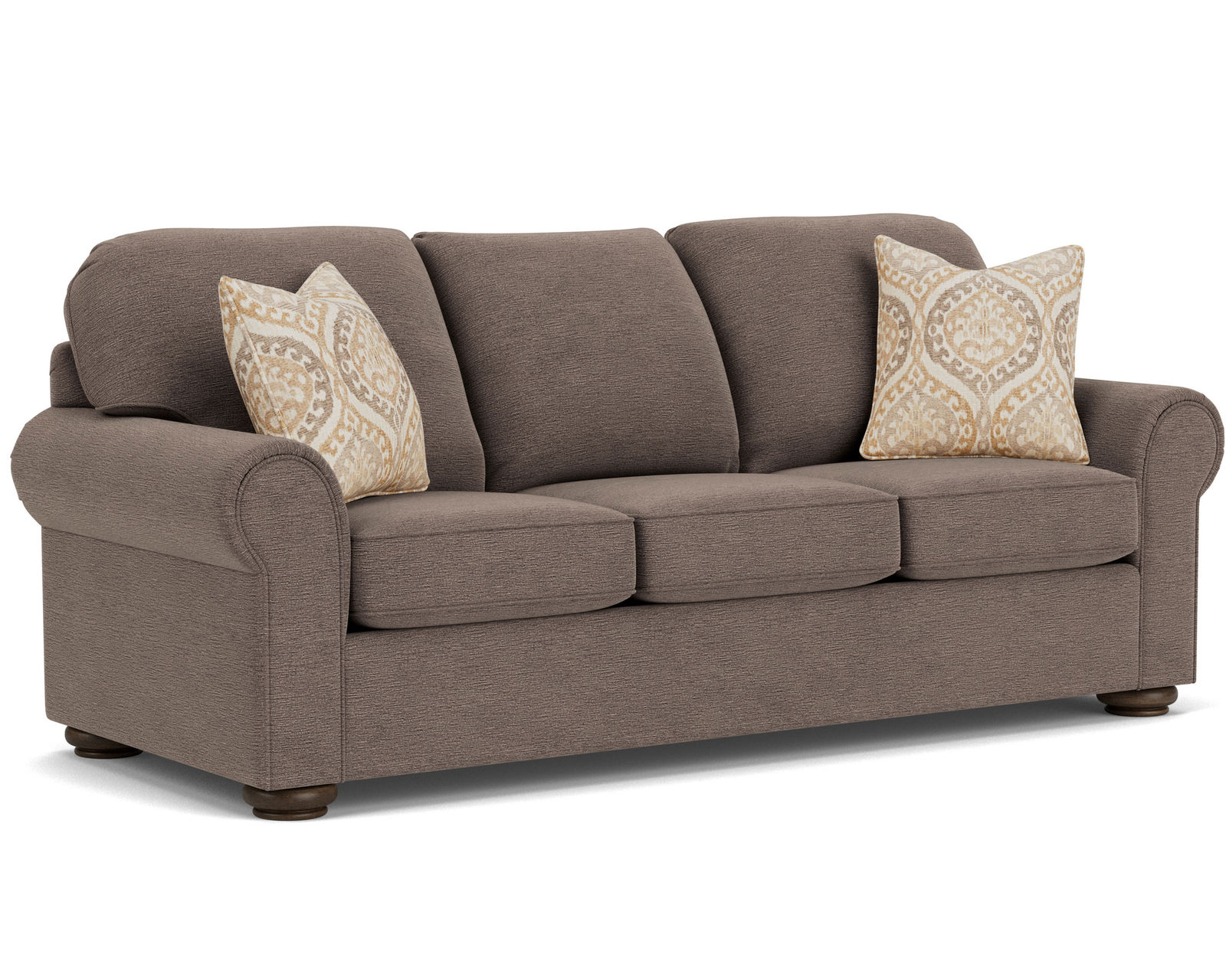 Preston 5538 Sofa (100+ fabrics) 86" - Features the Flexsteel Blue Steel Seat Spring never needs replacing
