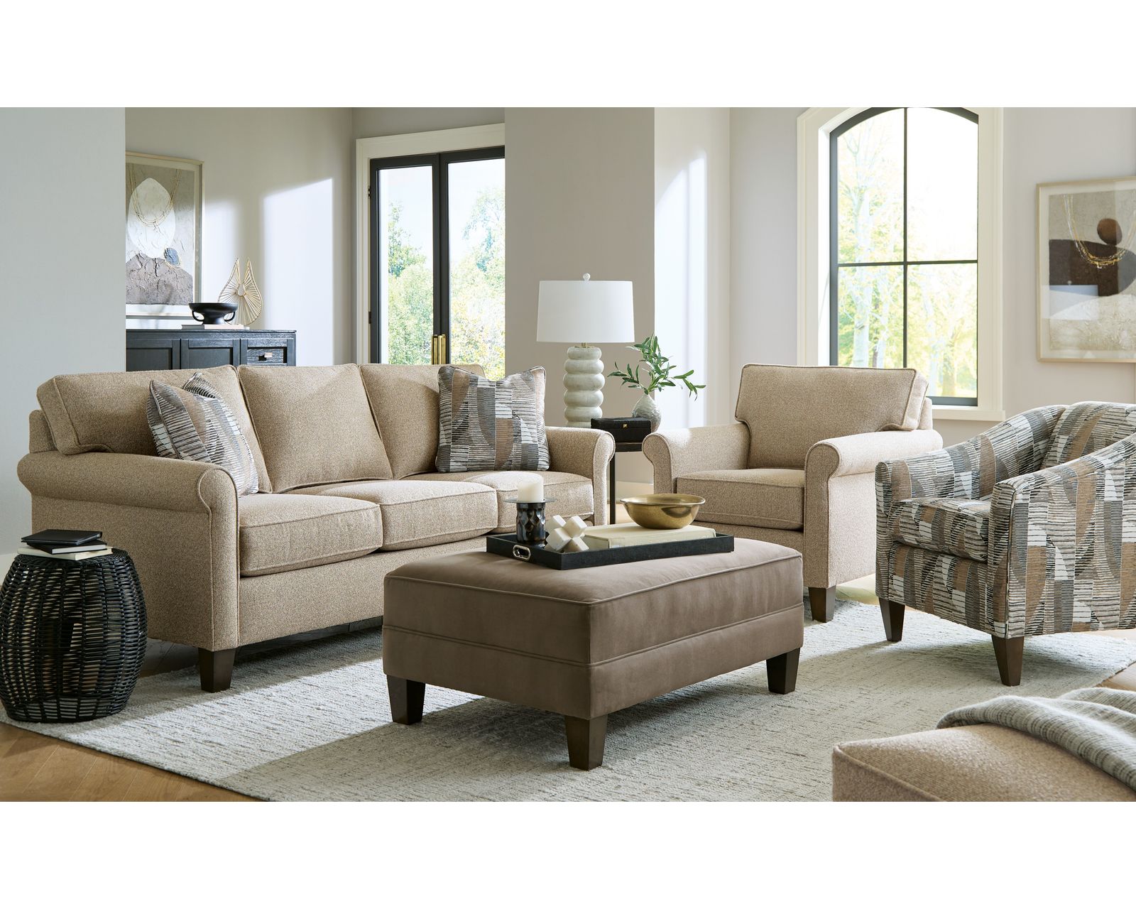 Sheldon M9241 Sofa (IN STOCK) 86" - Sheldon 77" Sofa