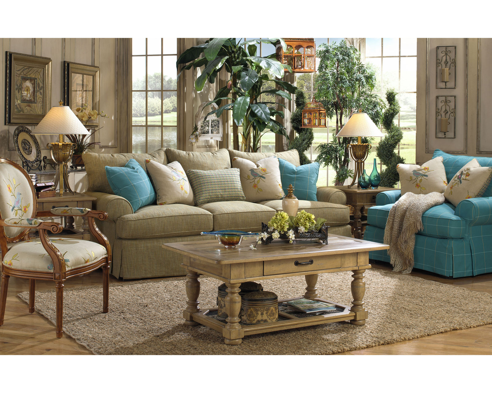 Cordele 100" Sofa (Performance fabrics) P997050BD - Over 100 High Performance fabrics available