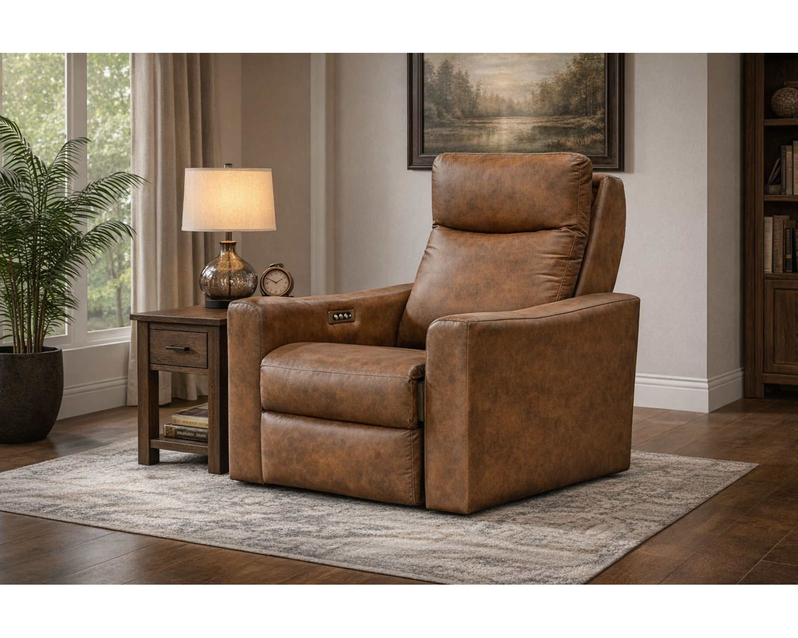 Fabian Dual Power Reclining Sofa — Available in Standard & Wide Cushions, 140+ Leather Options, and 79", 84", or 111" Widths - Premium Comfort Without Compromise