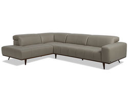 Scacco C293 Stationary Leather Sectional (+55 leathers)