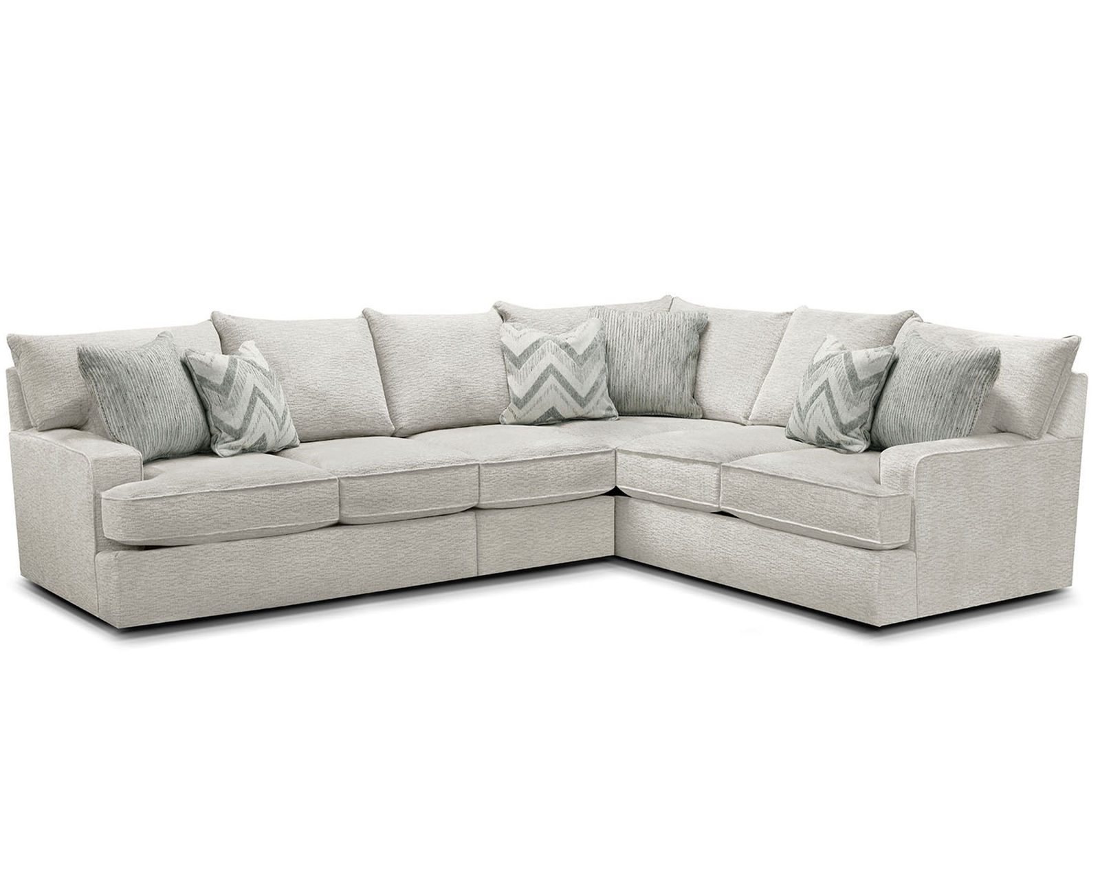 Anderson Stationary Sectional  (+101 Standard and Performance Fabrics) - Sectional Layout C