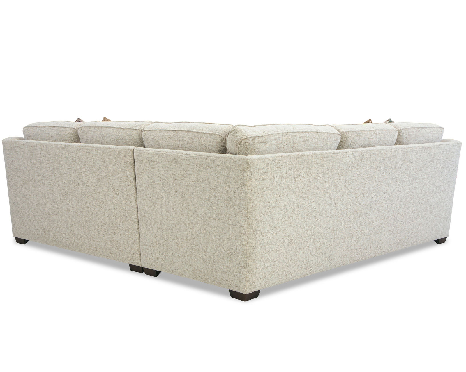 F9 Stationary Sectional (100+ Performance fabrics) Make it Yours - Back View F9 Sectional