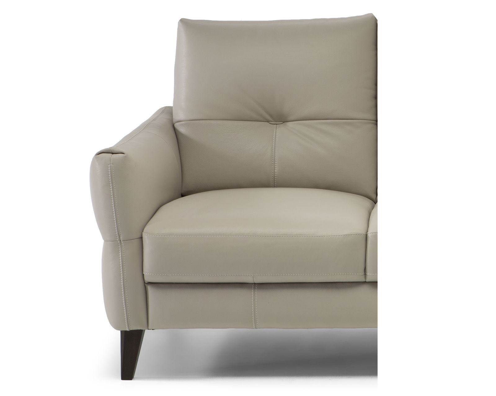 Leale C094 Sofa (83") +50 leathers - Top-Grain Leather
