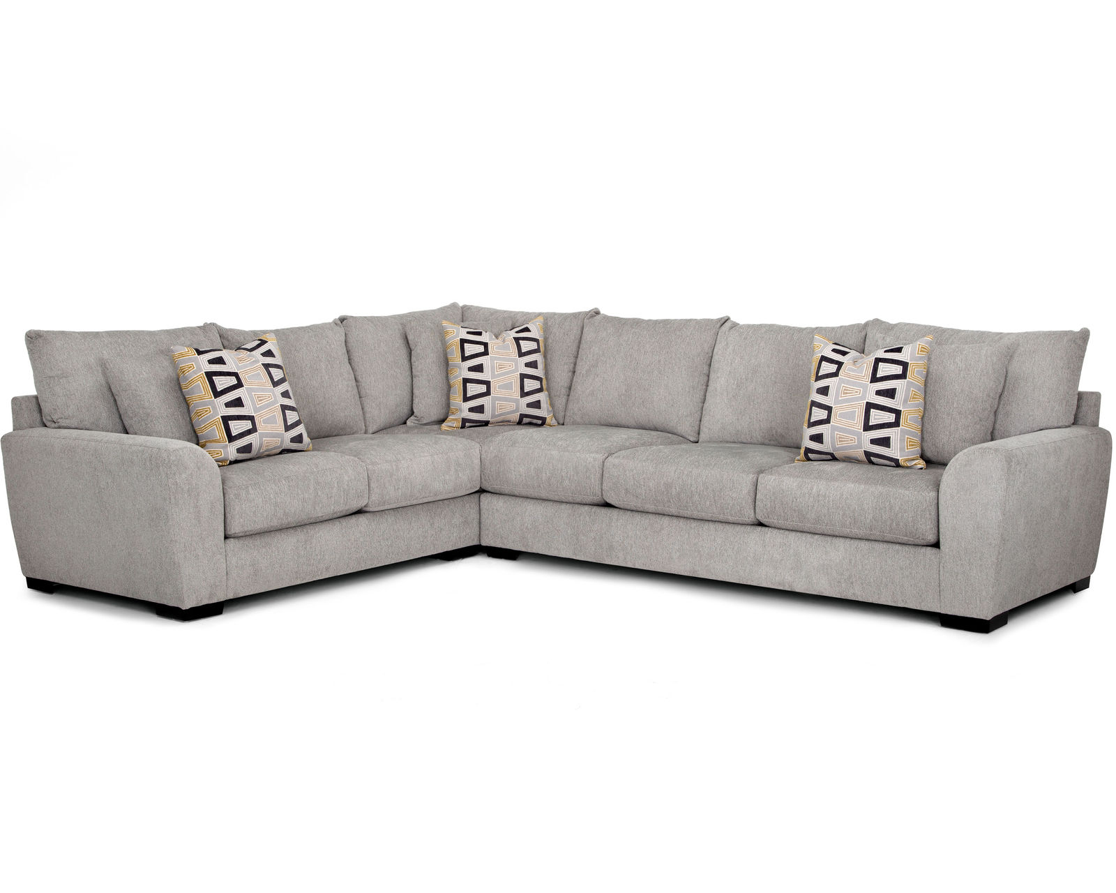 Dorian 940 Stationary Sectional (Includes Pillows) - Take an Extra 25% Off This Sectional
