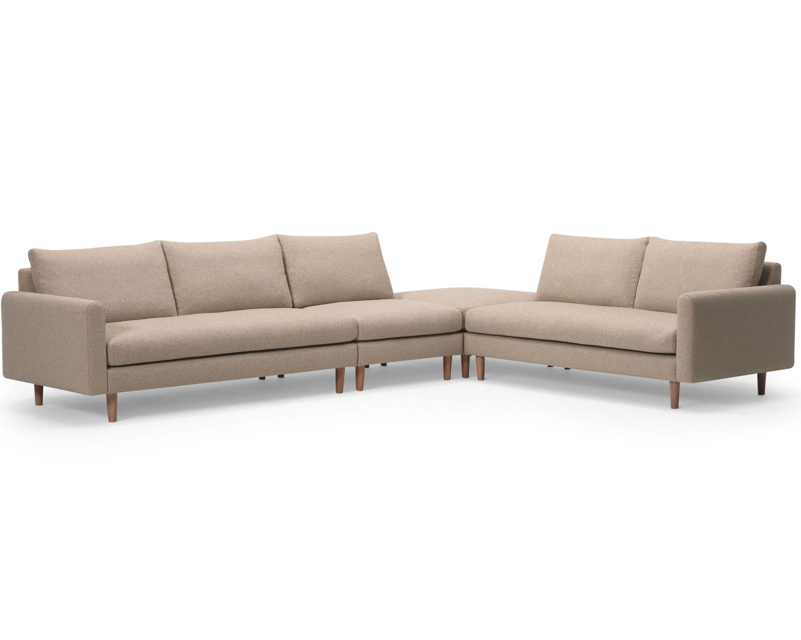 Lexi 77694 Sectional (+50 fabrics) - Layout J: Four Piece Sectional 133" x 102"