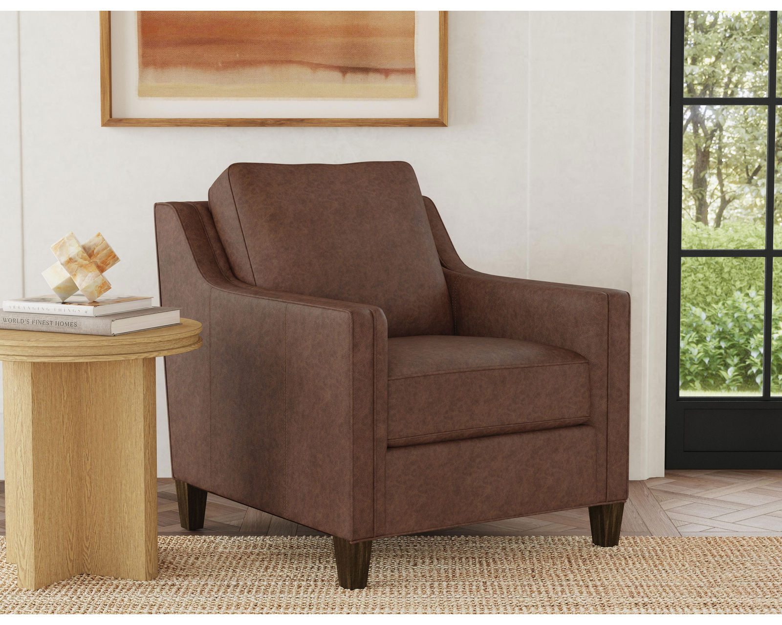 Finley 3010 Leather Chair Tailored Leather Elegance (+40 leathers) - Finley Leather Chair