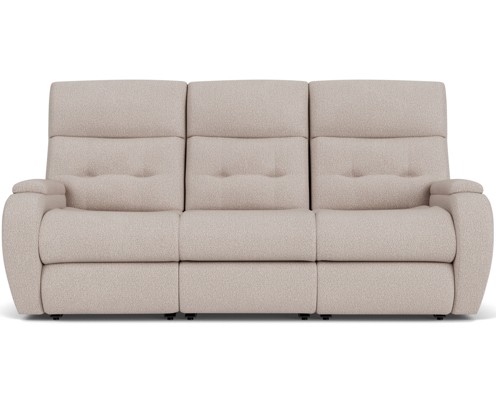 Strait Zero Gravity Power Reclining Sofa with Power Headrests (Colors Available) - Home button returns the headrest and footrest support to their original positions with one touch
