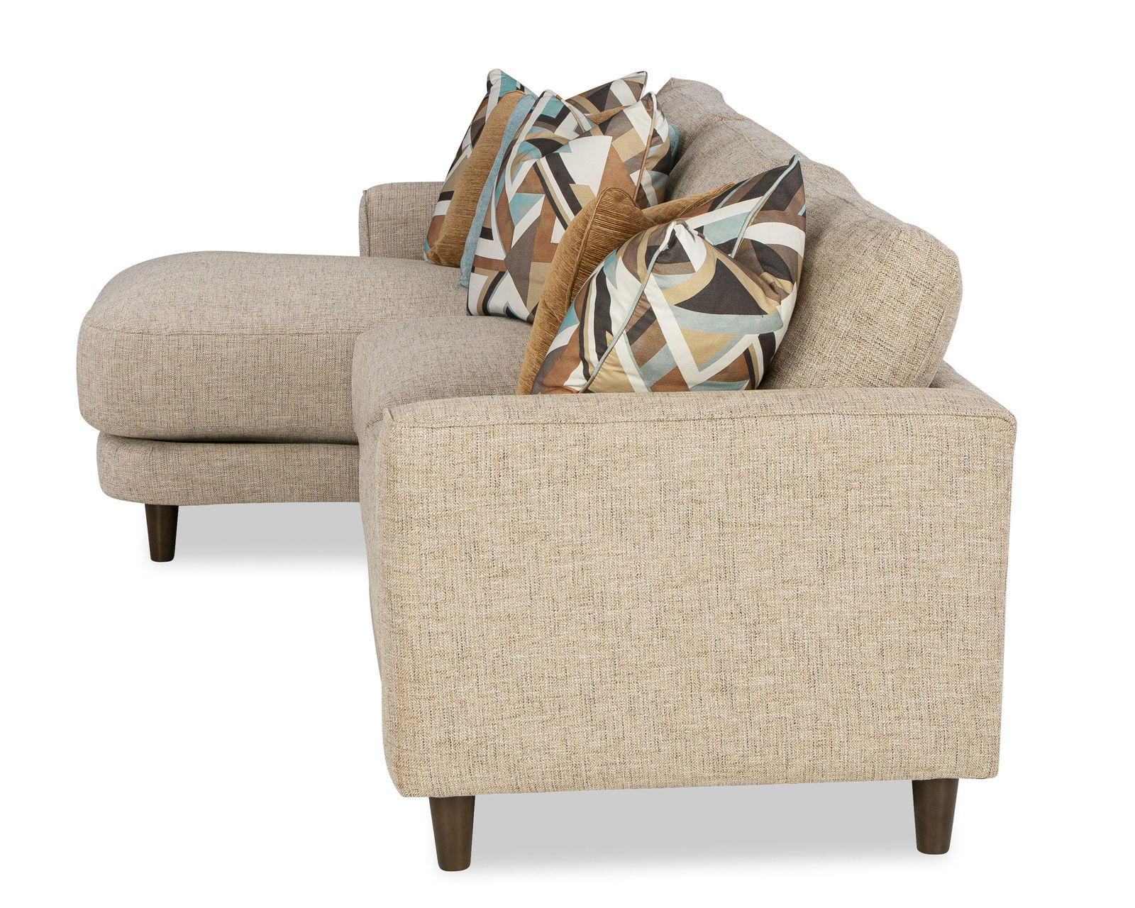 Chicago 7352 Modular Sectional (+100 performance fabrics) - Layout D: Three Piece Sectional 60" x 120"
