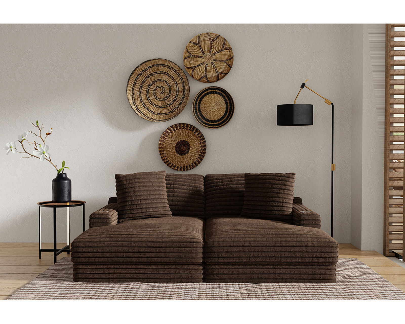 Comfrey Double Wide 90" Chaise (3 colors) Includes pillows