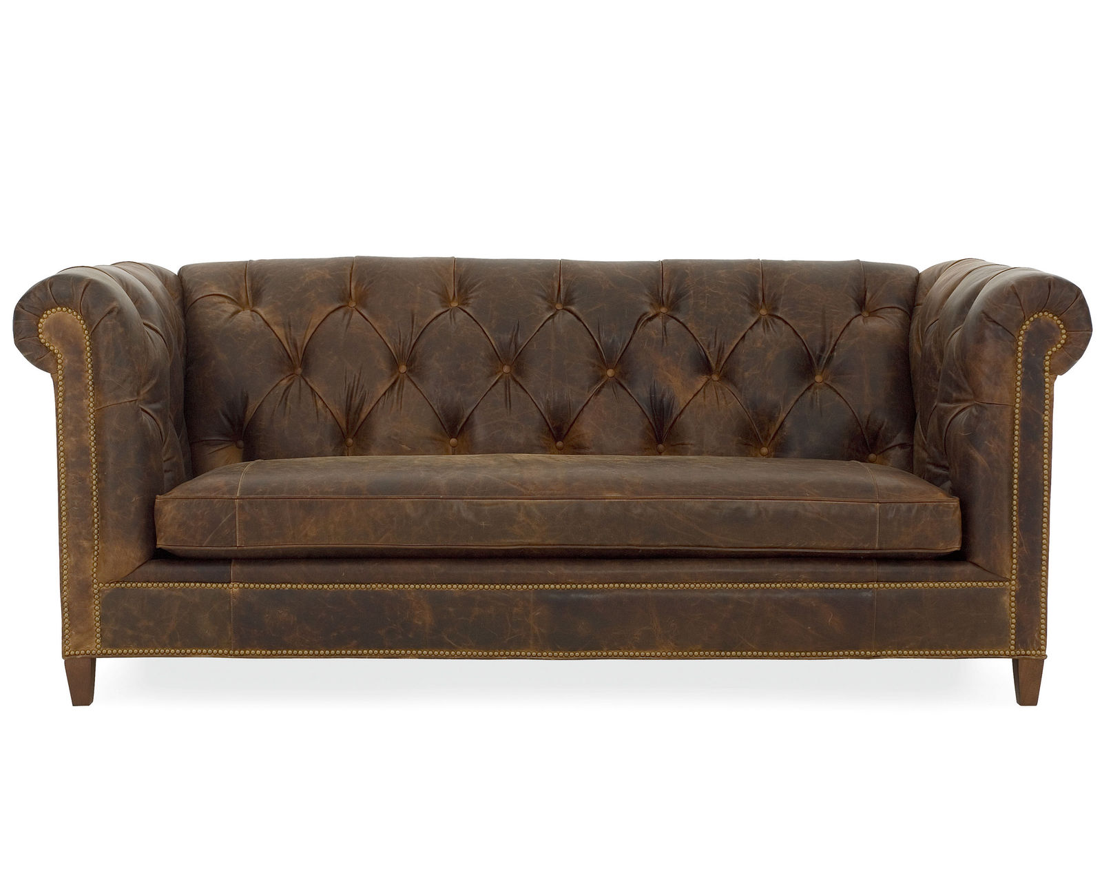 Topeka 89" Leather Sofa (+45 leathers)