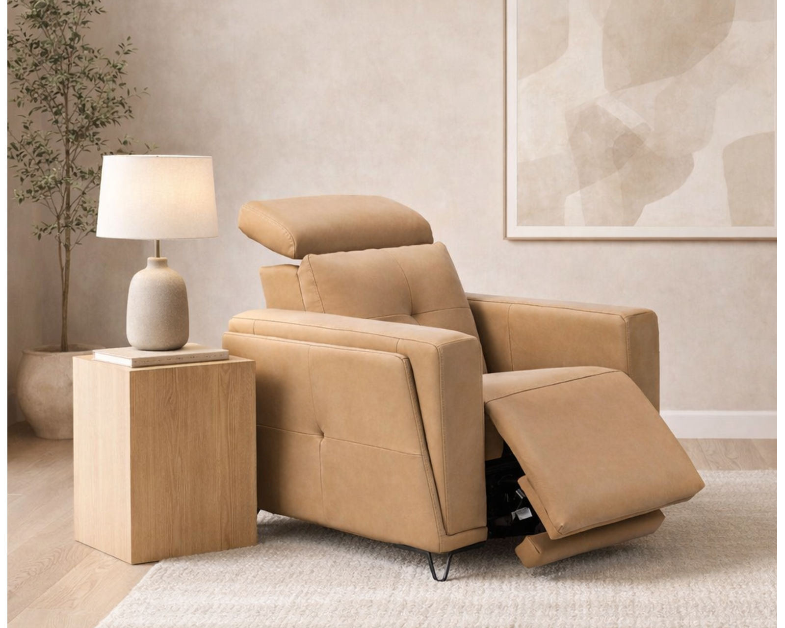 Mackenzie Dual Power Reclining Sofa — Available in Standard & Wide Cushions, 140+ Leather Options, and 80", 84", or 112" Widths - Endless Custom Options. One Perfect Fit.