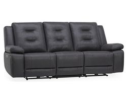 Caldwell 89" Power Reclining Sofa Charcoal (In stock - Fast Shipping)