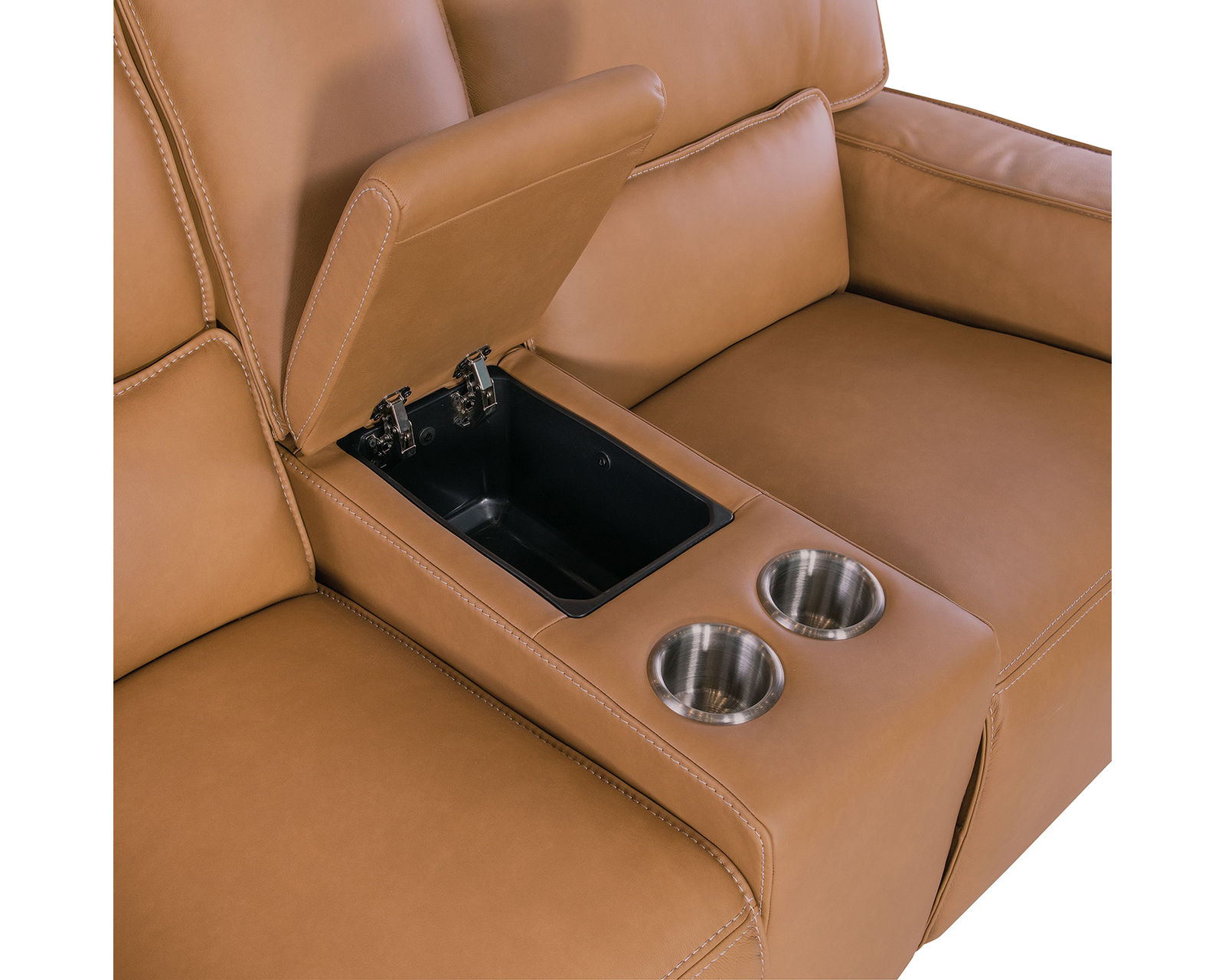 Miles Zero Gravity Power Headrest Power Reclining Sofa 84" (in stock) - Miles Zero Gravity Console Loveseat with Power Recline & Power Headrest