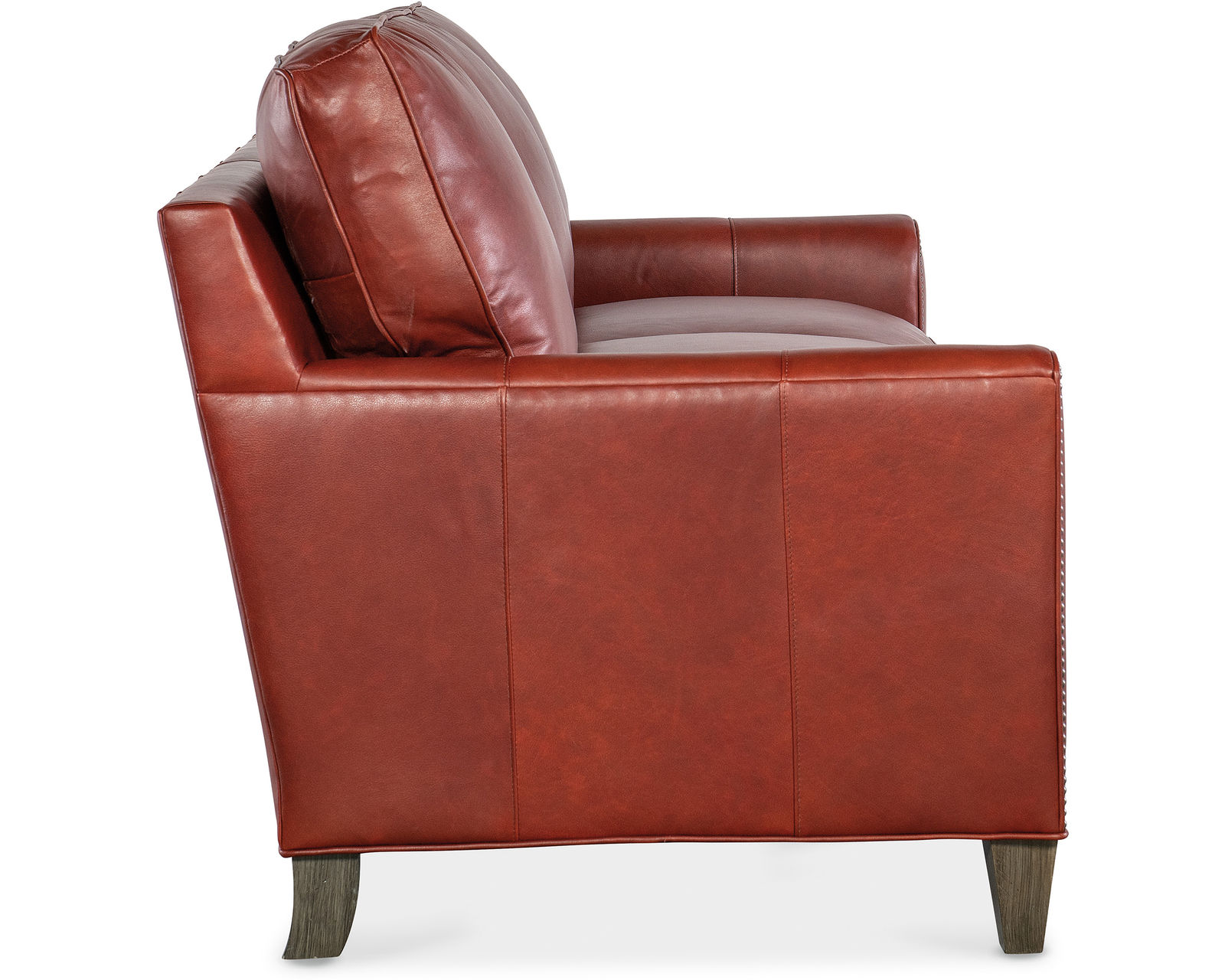 Bradington Young Manning 773 Sofa (12 leathers) 8-Way Hand Tie - Manning Stationary 79" Sofa 8-Way Tie