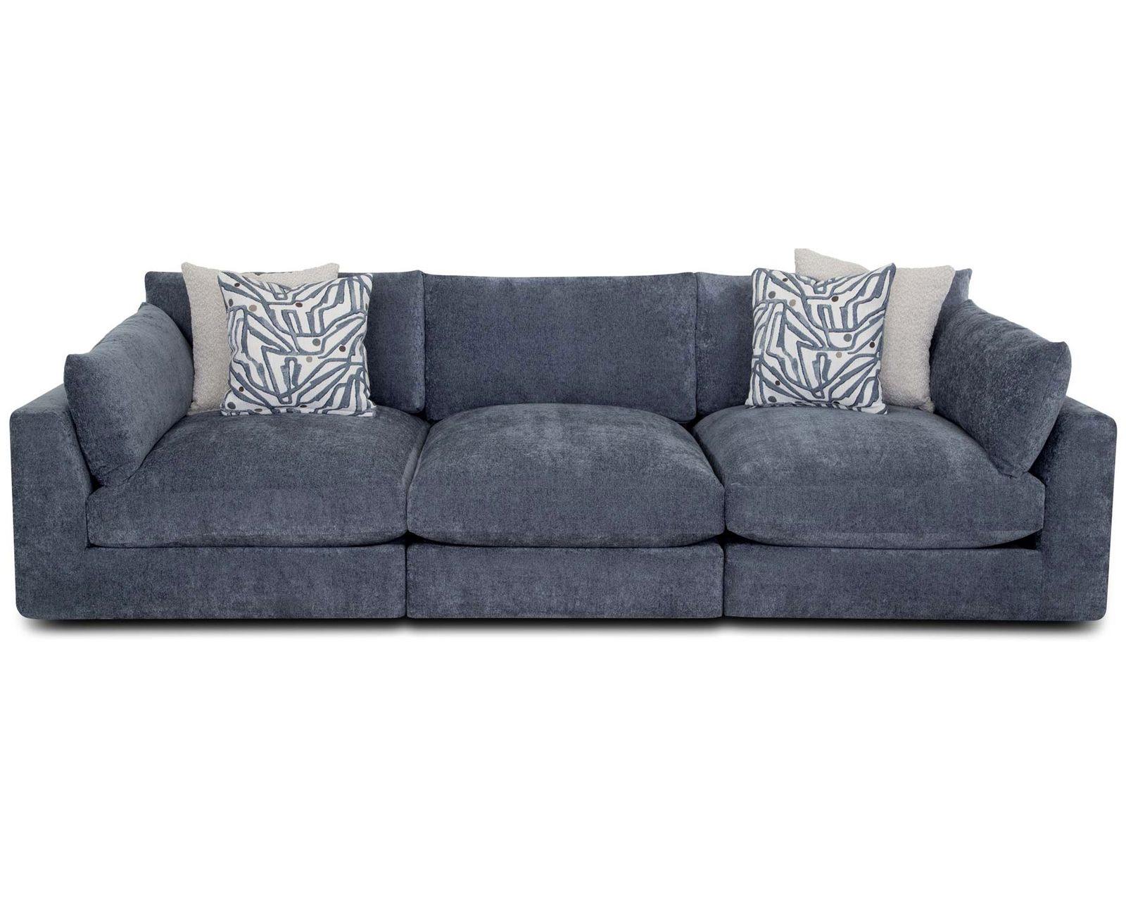 Julian 965 Modular EXTRA Deep Seating Sectional (So Deep, It’s Almost a Bed) - Create an 130" Extra Deep Seating Sofa