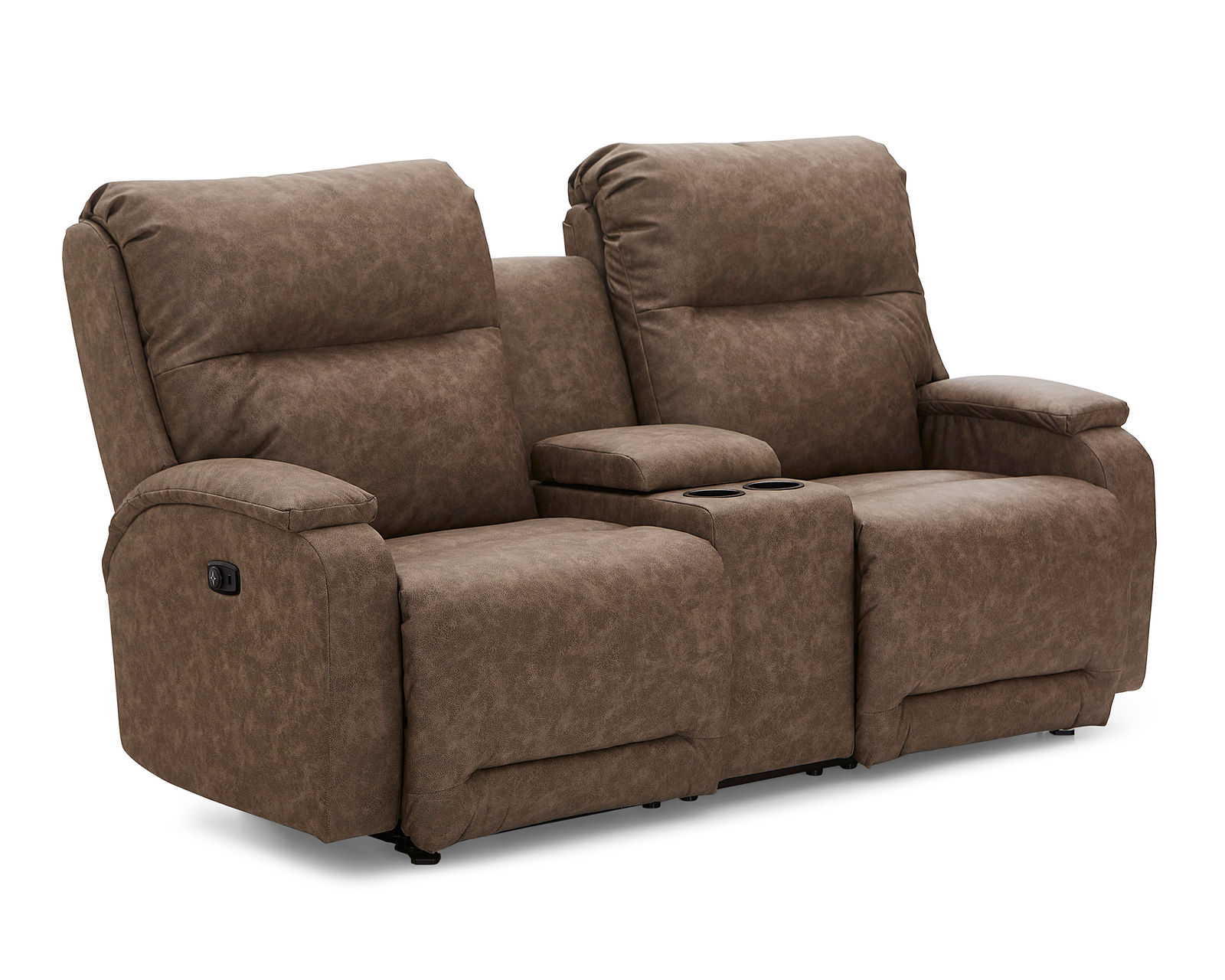 Maverly 88" Reclining Sofa (+130 fabrics) - Maverly 76" Console Reclining Loveseat