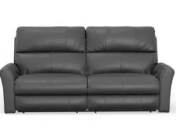 Fredda 82" Power Headrest Power Reclining Leather Sofa Lay-Flat Relaxation, Zero Gravity Comfort &amp; Premium Italian Leather - two colors
