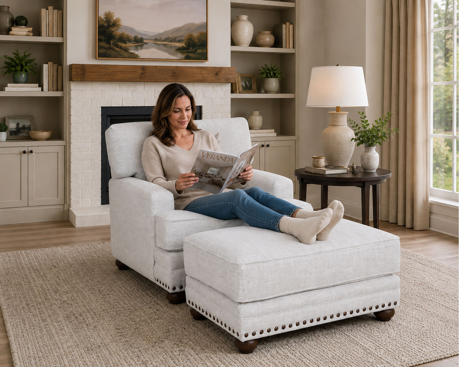 Quinn 99" Wide Sofa (Performance Fabric. Beautiful Comfort. Made for Real Life) - The Designer Look—Without the Designer Budget.