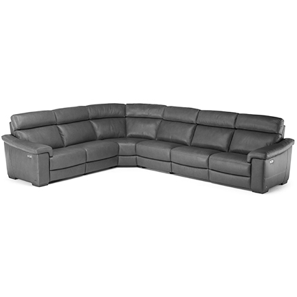 Layout C: Six Piece Reclining Sectional (3 recliners) 117" x 147"