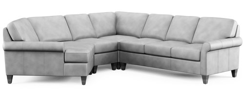 Layout N: Four Piece Sectional. 61" x 117" x 110"