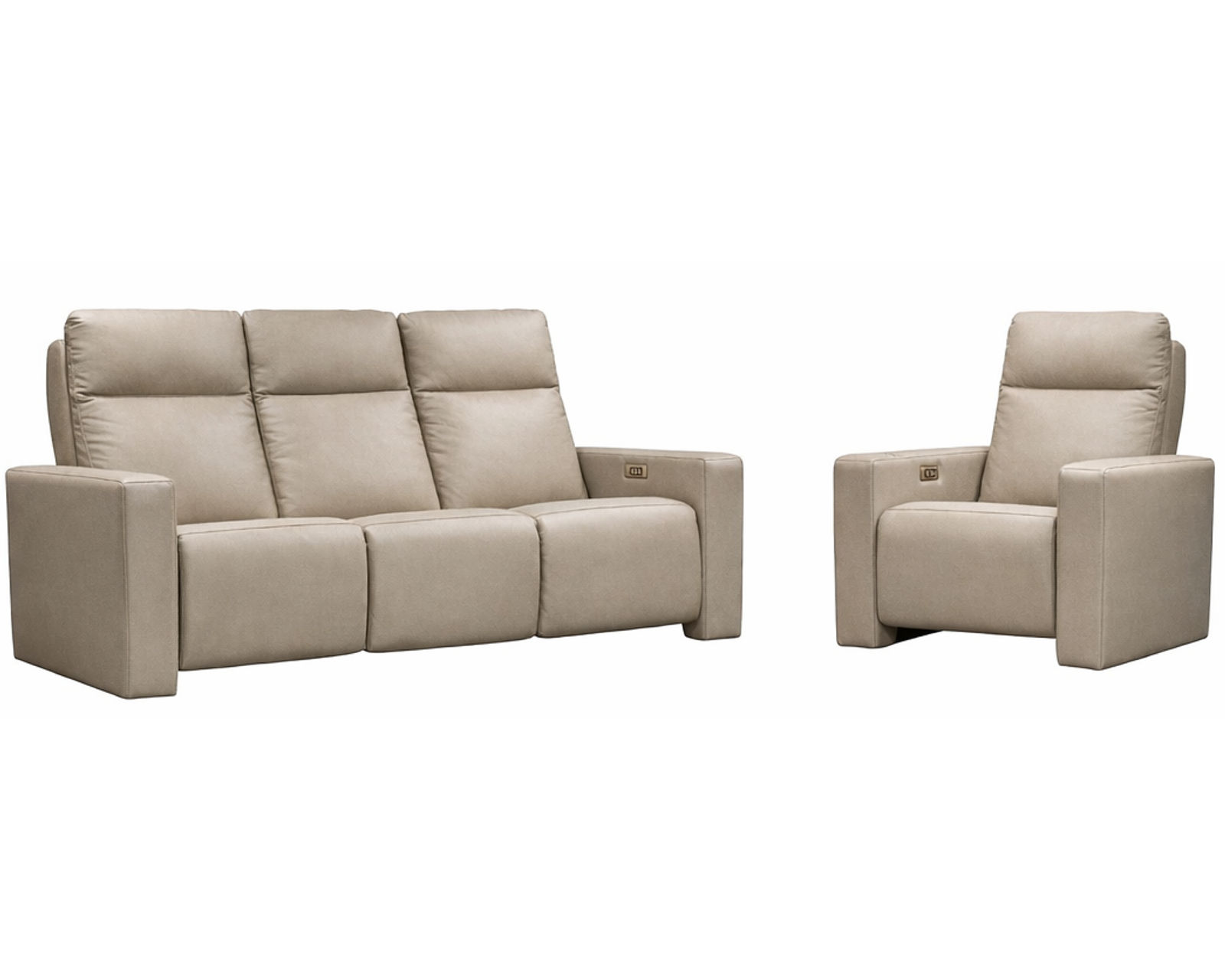 Frances Dual Power Reclining Sofa — Available in Standard & Wide Cushions, 140+ Leather Options, and 79", 83", or 112" Widths - Crafted to Last. Designed to Impress.