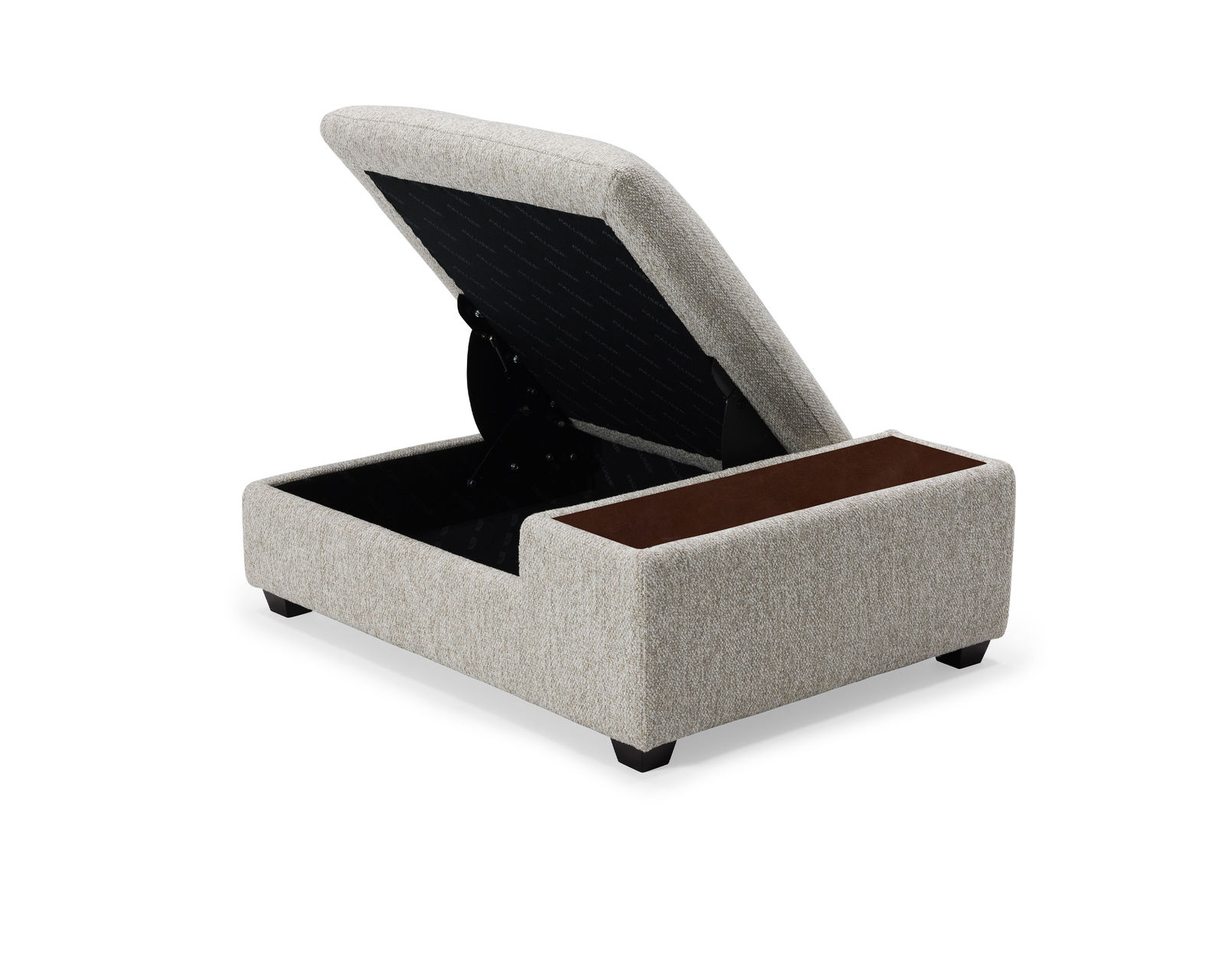 Laguna 77752 Power Reclining Sectional (+60 fabrics) - Laguna Storage Ottoman with 12" Table