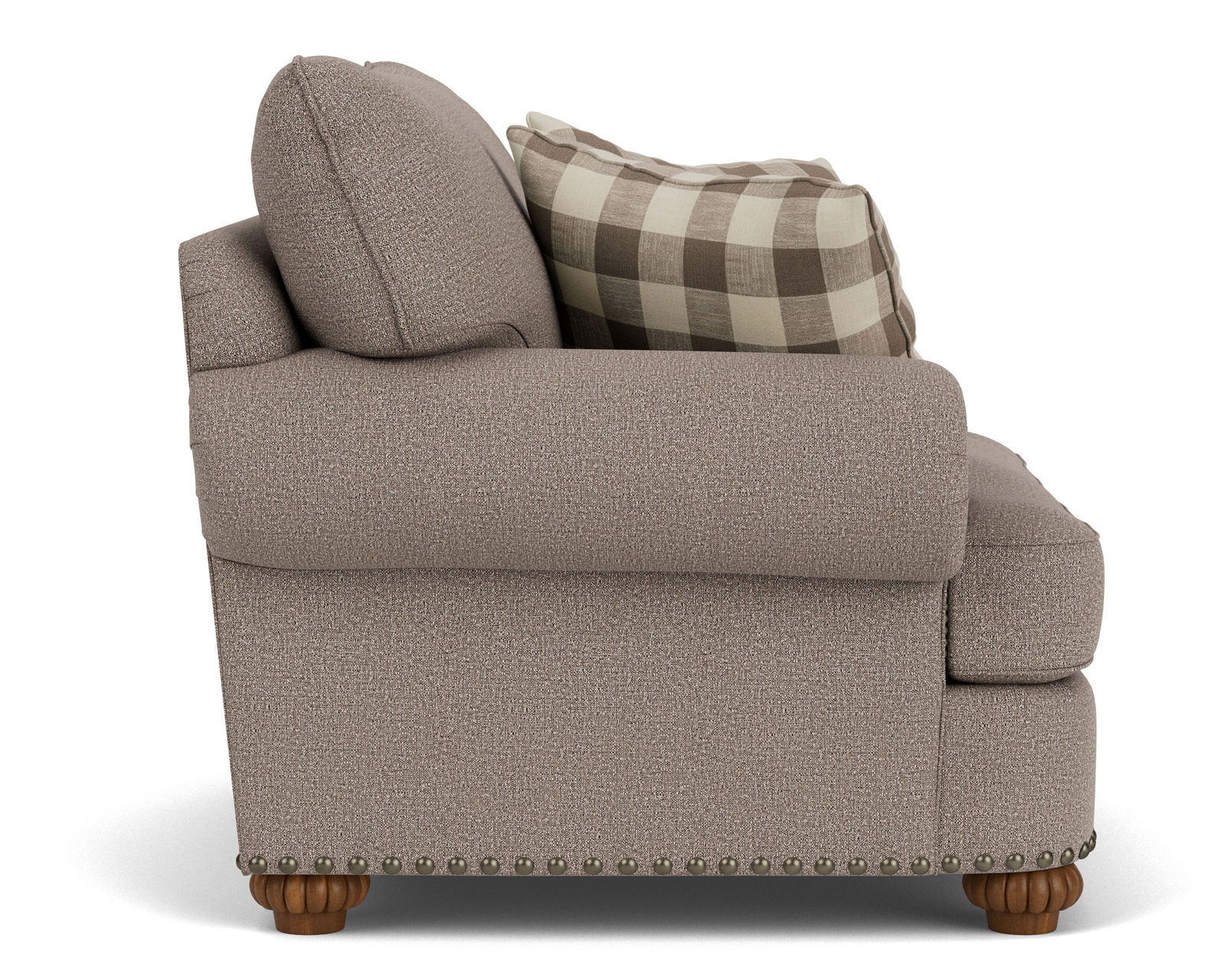 Patterson 7322 Nailhead Wide Chair (+100 fabrics) - Patterson Nailhead Chair