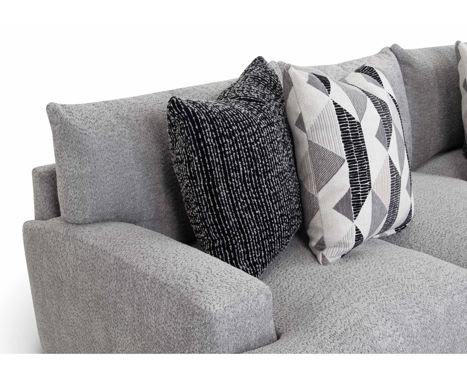Galaxy 100" Extra-Wide Sofa Affordable Luxury. Room to Relax Beautifully - Love the Designer Look. Love the Franklin Price.