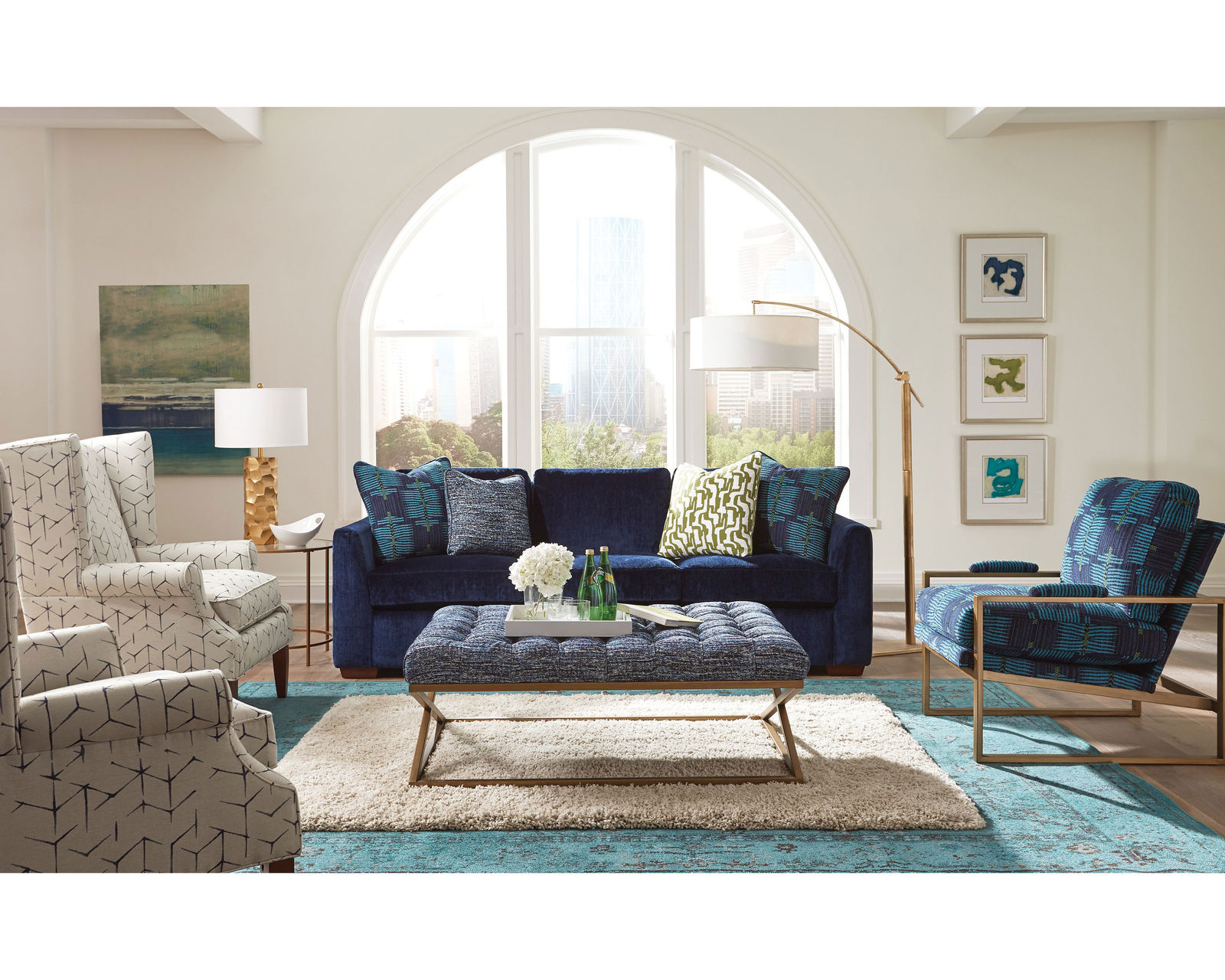 Omaha 86" or 95" Sofa (Performance fabrics) 7839 - Buy the sofa or enjoy the entire room