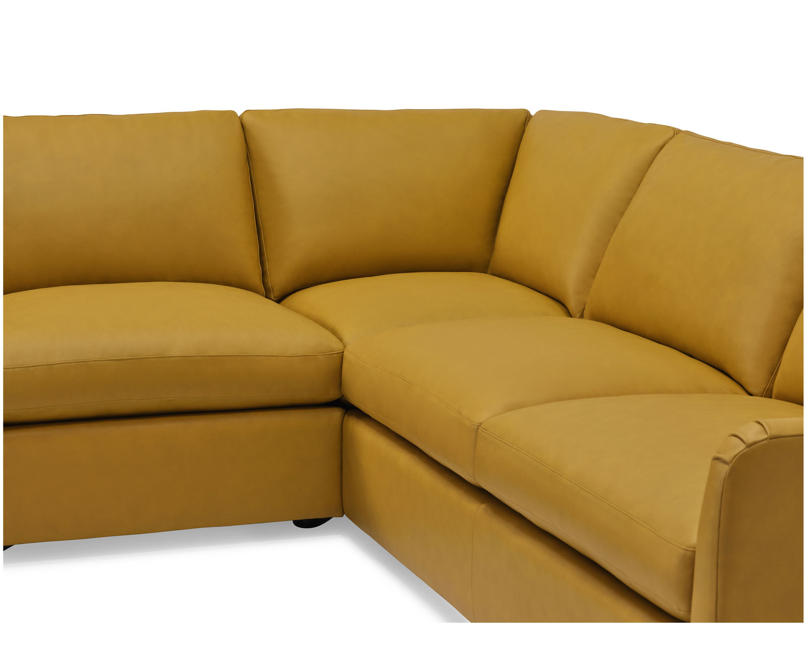 Madison 77658 Modern English Sectional  (+100 leathers)