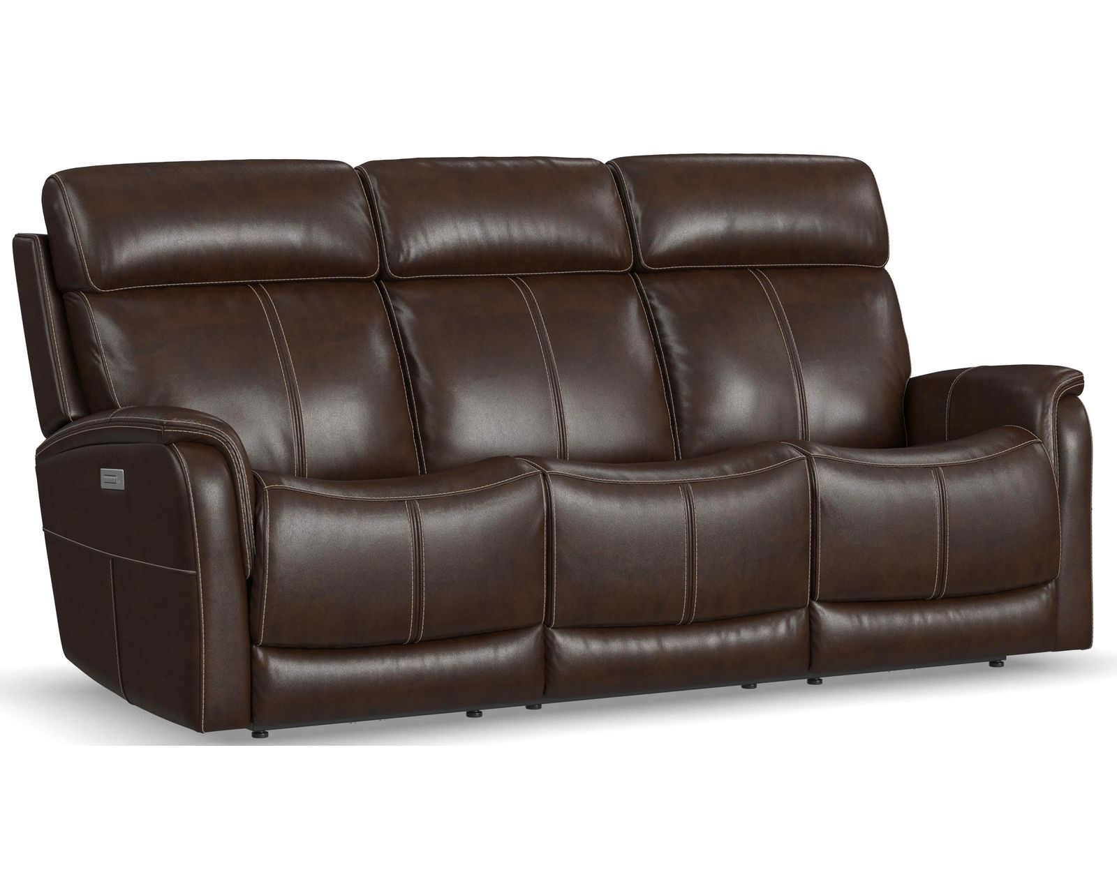 View 1524 Triple Power Reclining Console Loveseat (050-01) +3 colors - In stock - Built to last with our DualFlex Spring System
