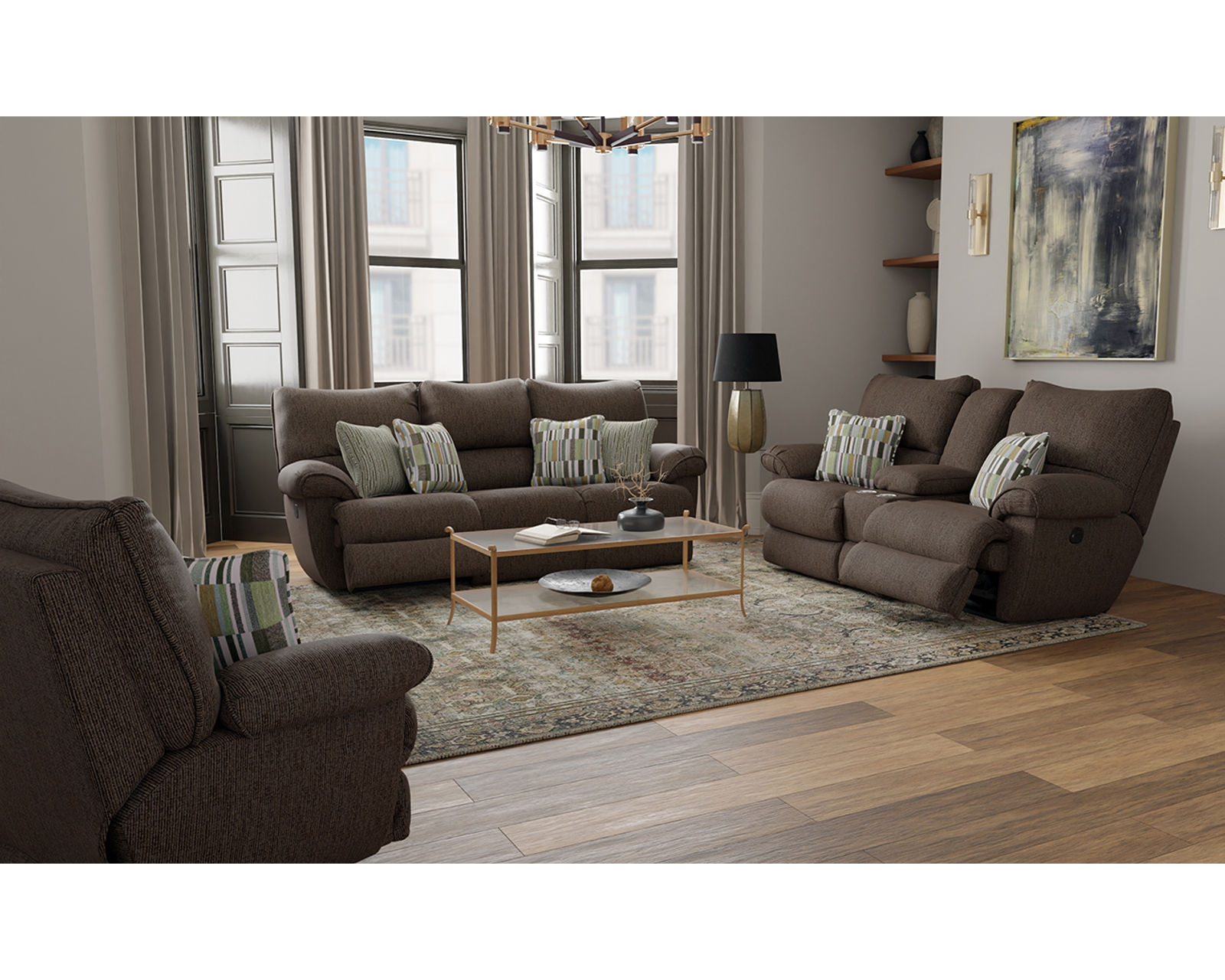 Lenny 90" Power Lay Flat Reclining Sofa (Two colors) - Deep Comfort. Lasting Support.