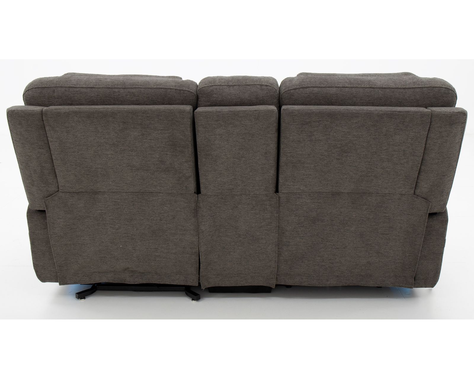 Flexsteel® Zofa Zecliner Triple Power LIFT Reclining Console Loveseat - Rear View