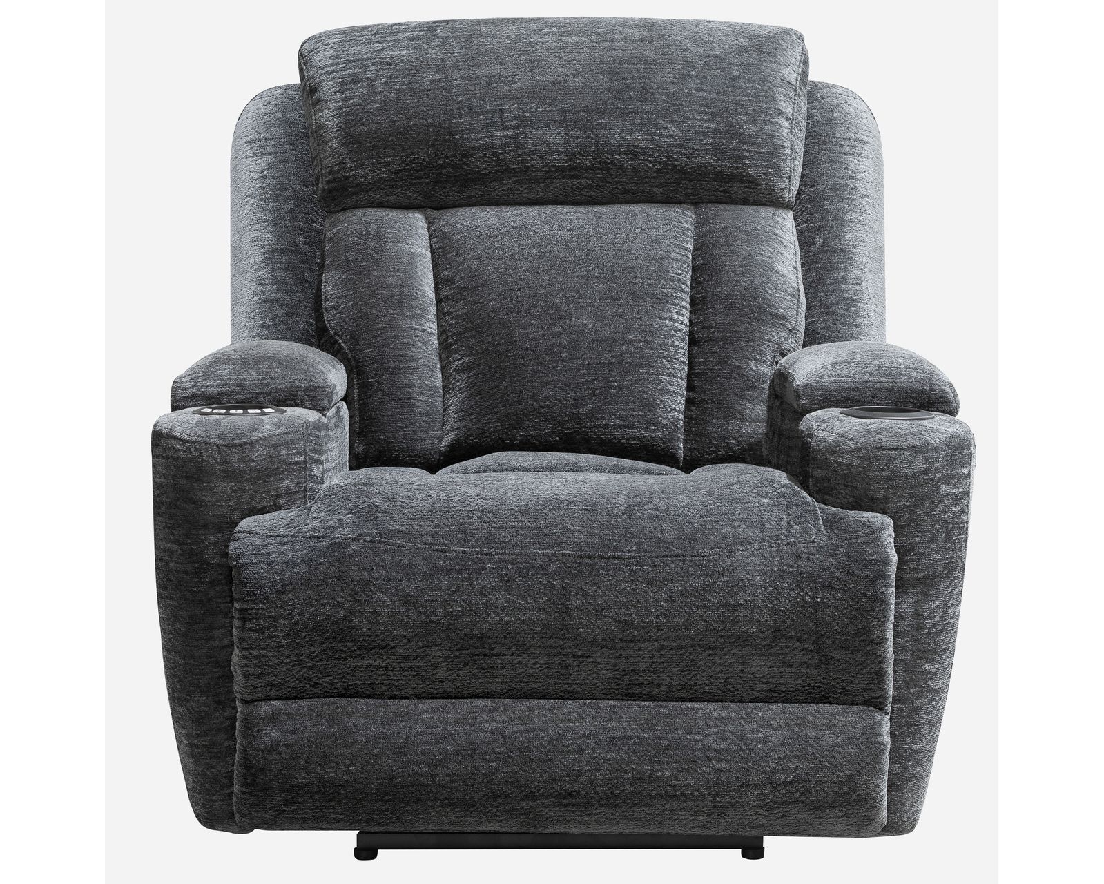 Dalton Power Headrest Power Recliner Charcoal (In stock - Fast shipping) - Dalton Power Headrest Power Recliner