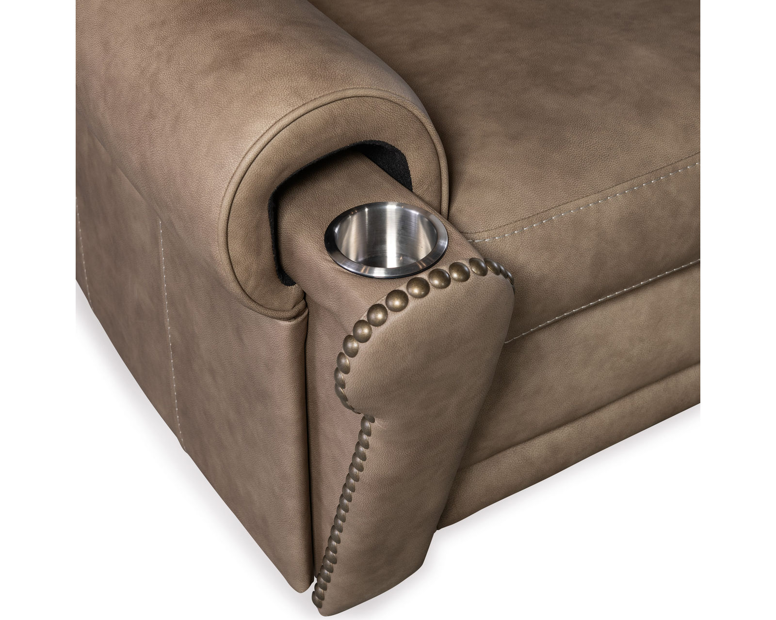 Duncan Triple Power Reclining Sofa 90" (In stock) - Duncan Power Recliner with Power Headrest & Lumbar