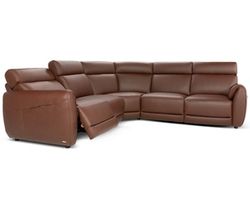 Nuvia C328 Triple Power Reclining Sectional (+55 leathers)
