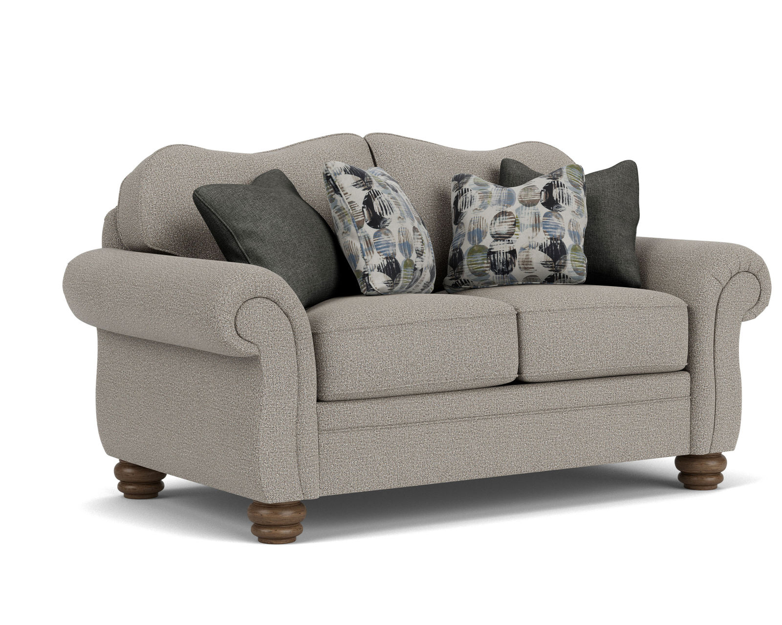 Bexley 8646 Sofa (+100 fabrics) 91" - Bexley Loveseat
