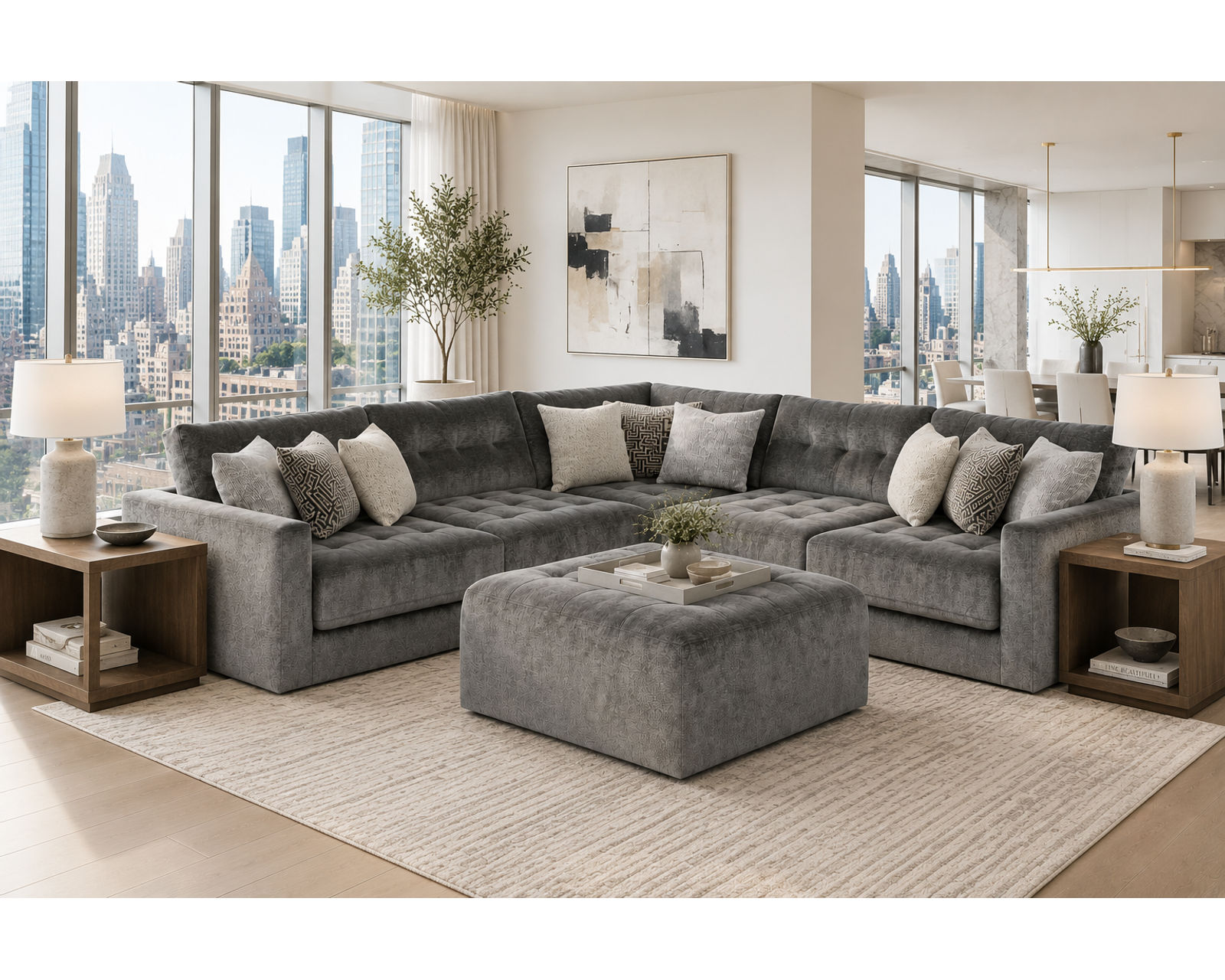Kimpton 2215 Modular Sectional (includes pillows)
