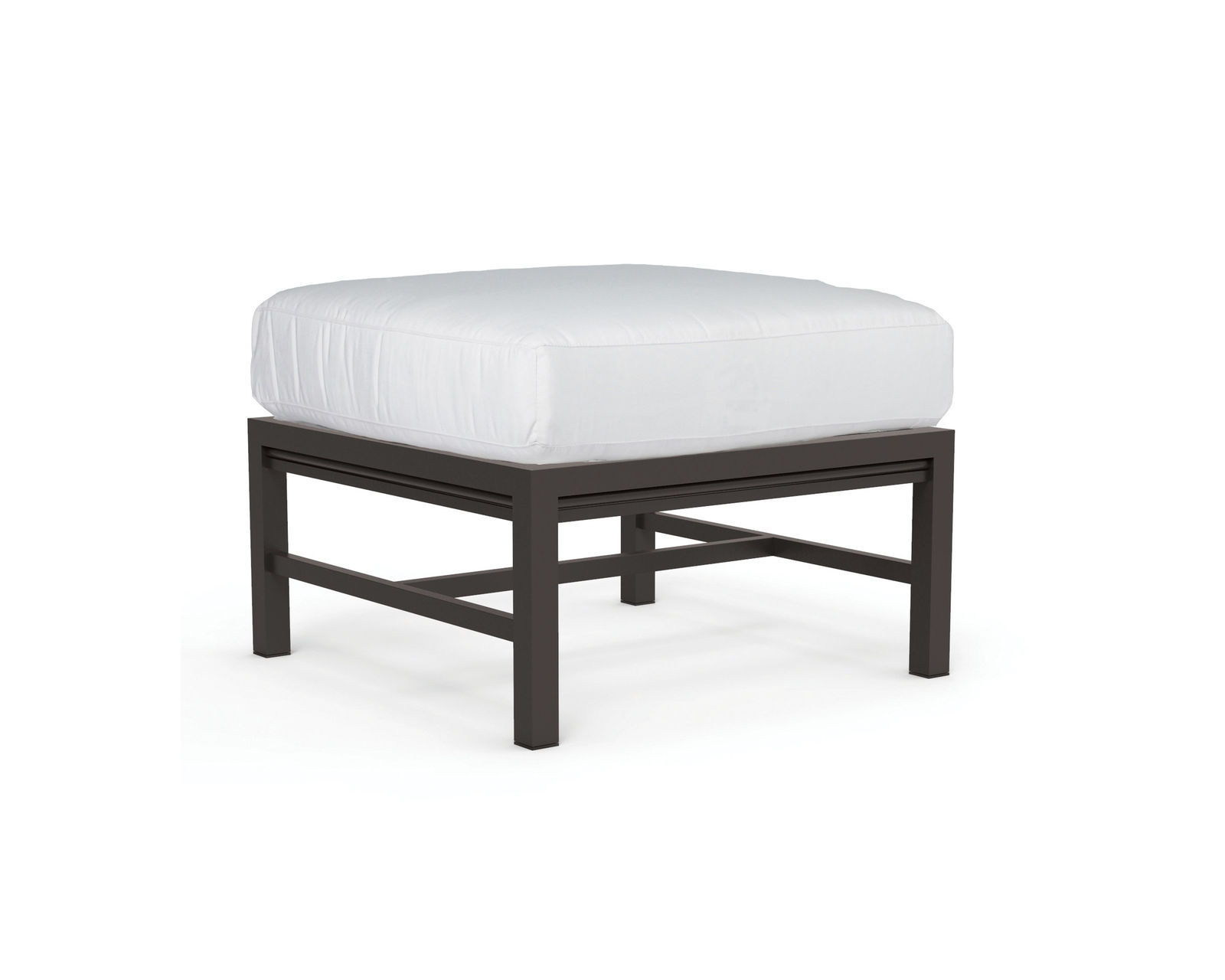 Montana Outdoor Lounge Chair (110 fabrics - 8 metal finishes) - Montana Outdoor Ottoman