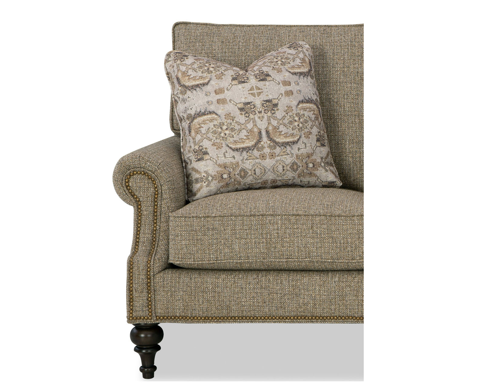 Hyattsville 7482 Sofa (89") (+100 performance fabrics) - Choice of nailhead trim colors